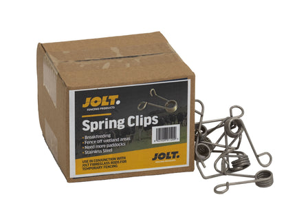 Fibreglass Rod Spring Clips